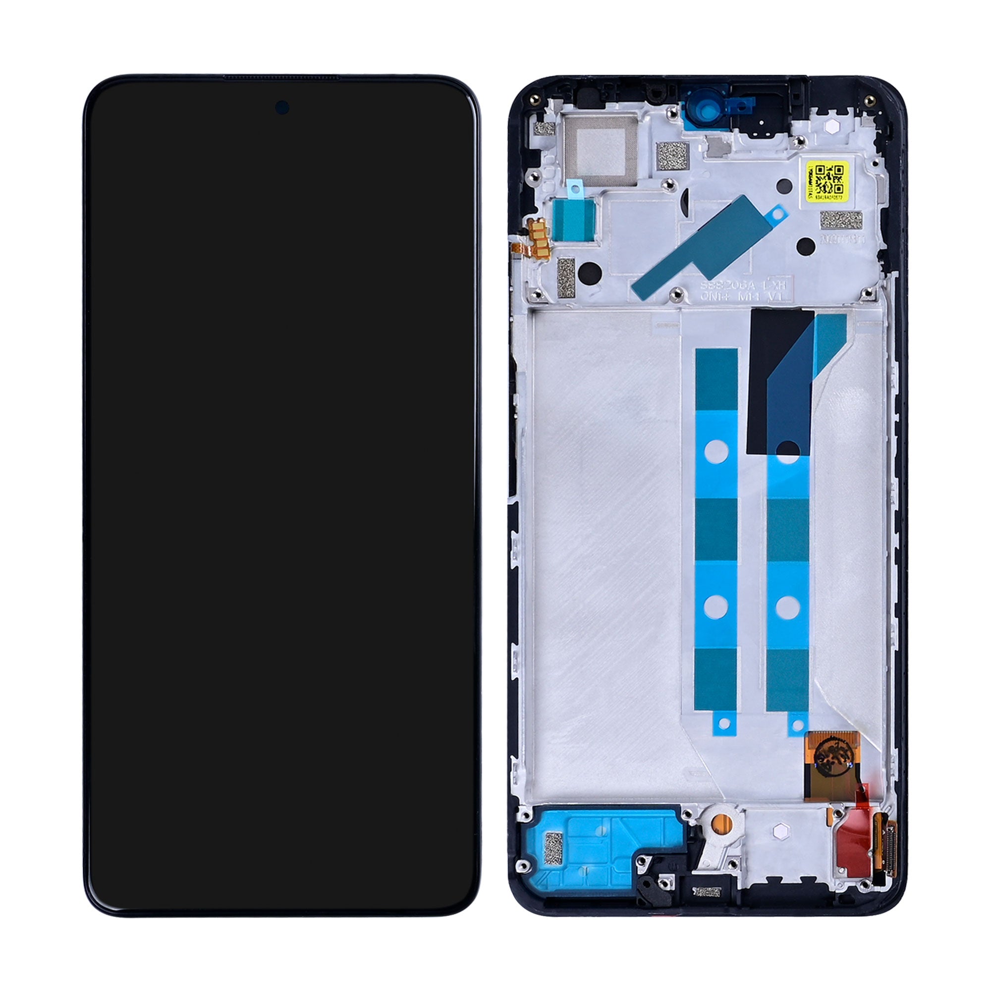 OEM Display für Xiaomi Redmi Note 12 Pro 4G mit Rahmen Schwarz – Bild 4