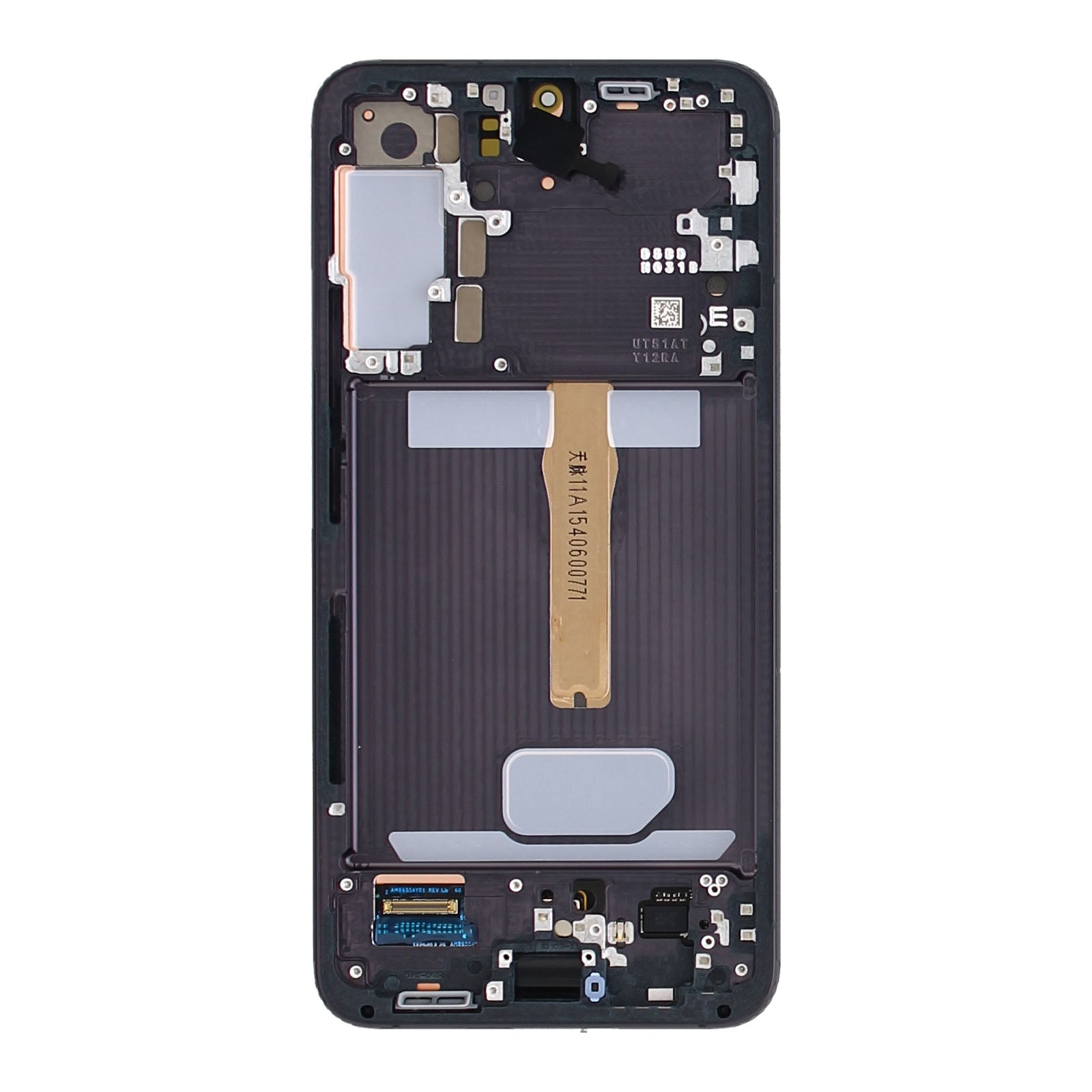 Samsung Galaxy S22 Plus S906B Original Service Pack Display Rahmen Phantom Black – Bild 3