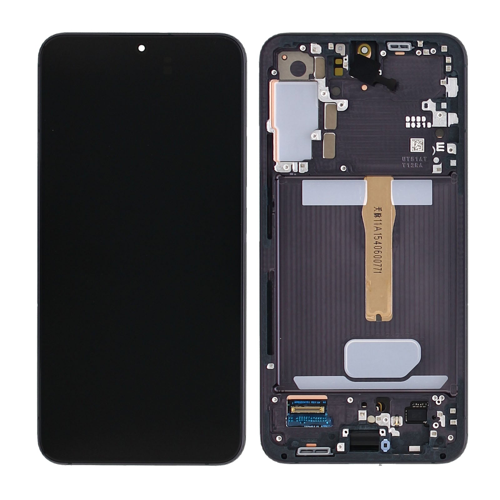 Samsung Galaxy S22 Plus S906B Original Service Pack Display Rahmen Phantom Black – Bild 5