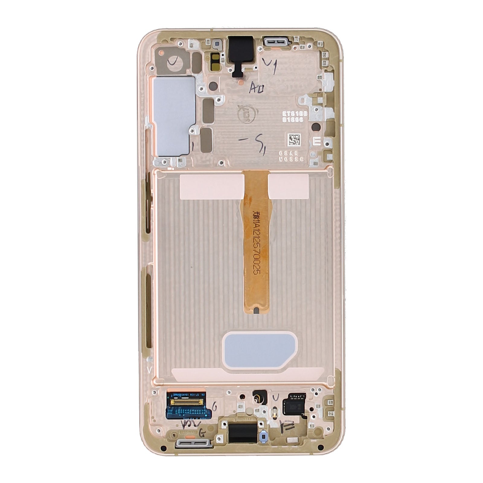 Samsung Galaxy S22 Plus S906B Display und Touchscreen-Digitizer mit Rahmen Violet Service Pack – Bild 3