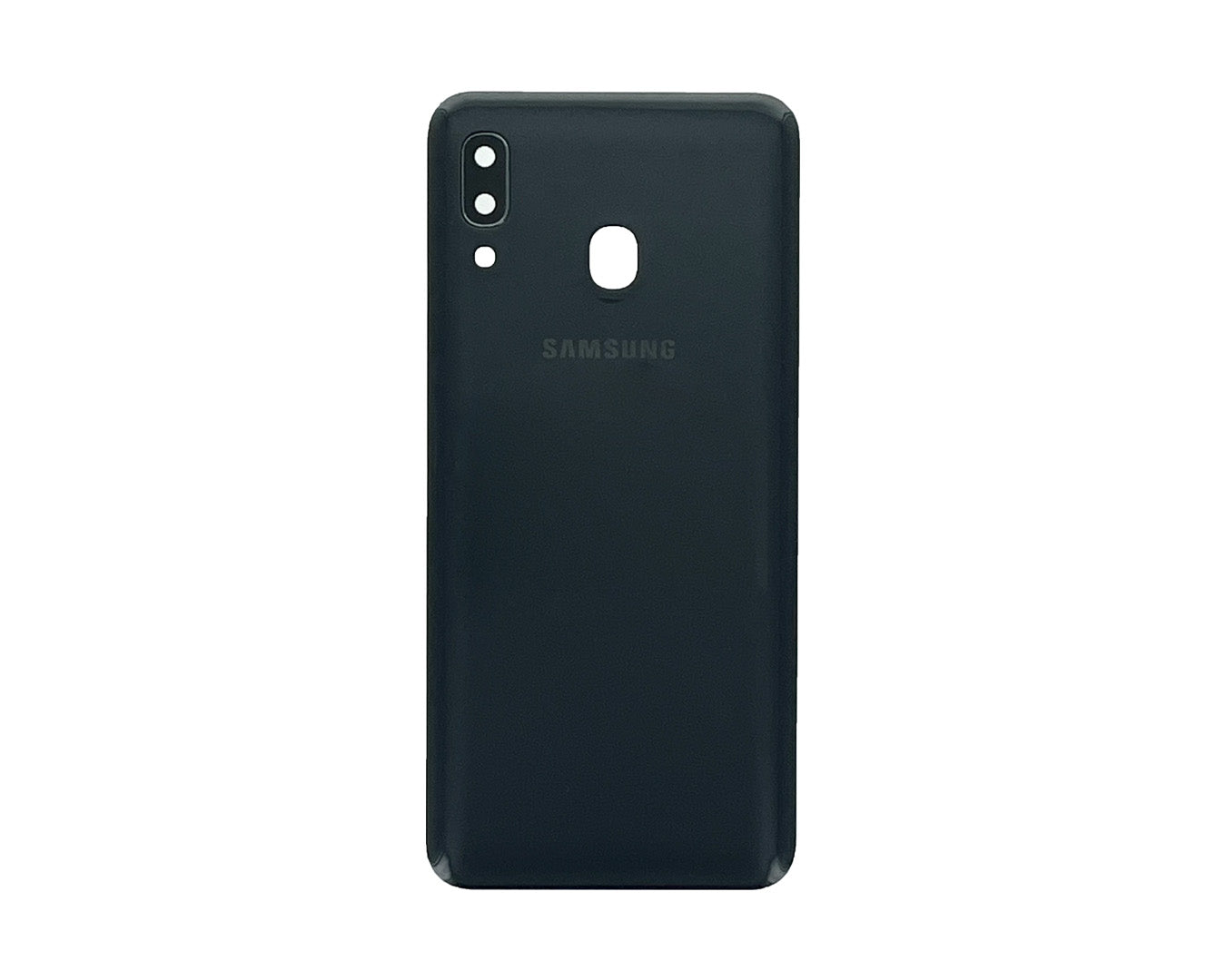 Samsung Galaxy A30 A305F Akkudeckel mit Linse Black OEM