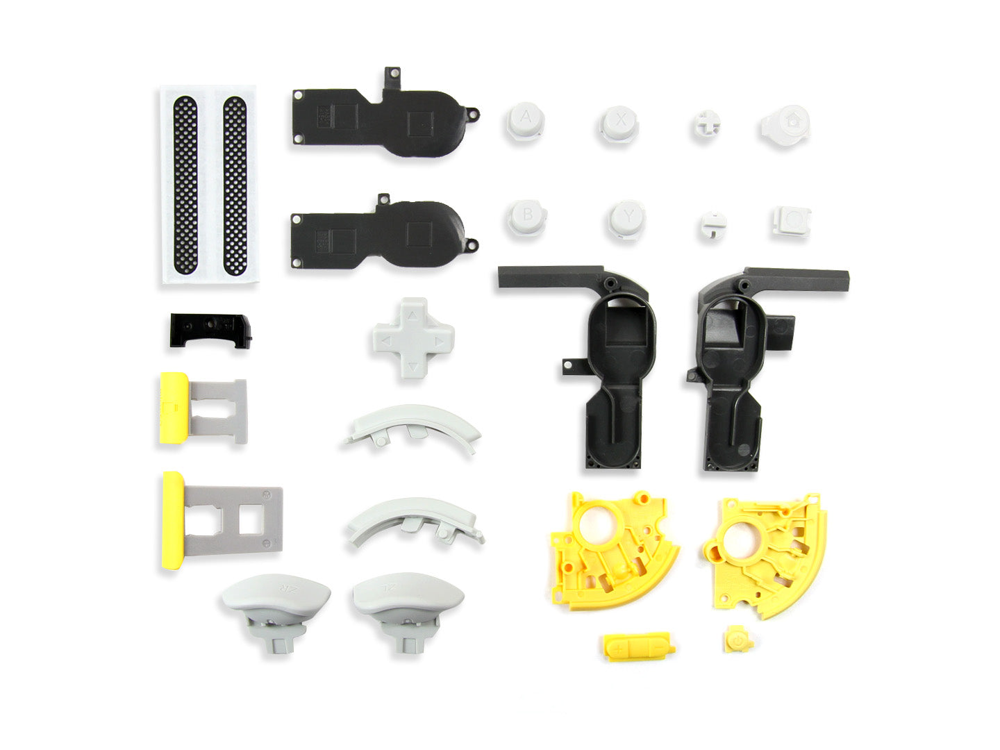 für Nintendo Switch Lite Taste Set Ersatz Set Yellow OEM – Bild 2