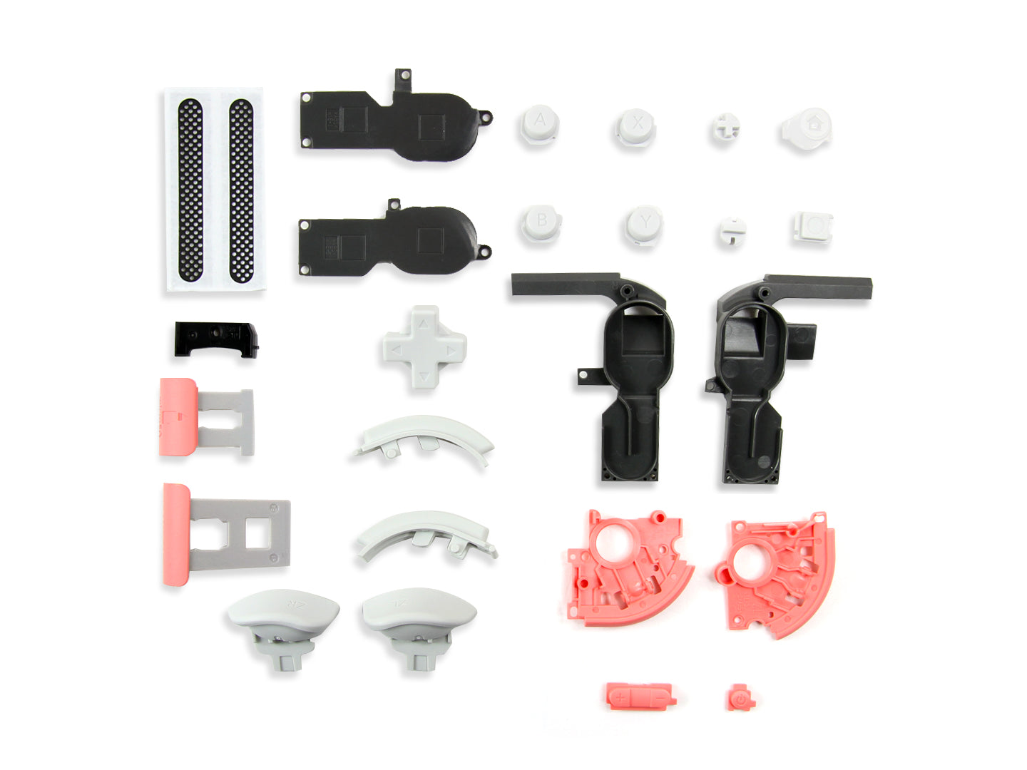für NintendoSwitch Lite Taste Set Ersatz Set Coral OEM