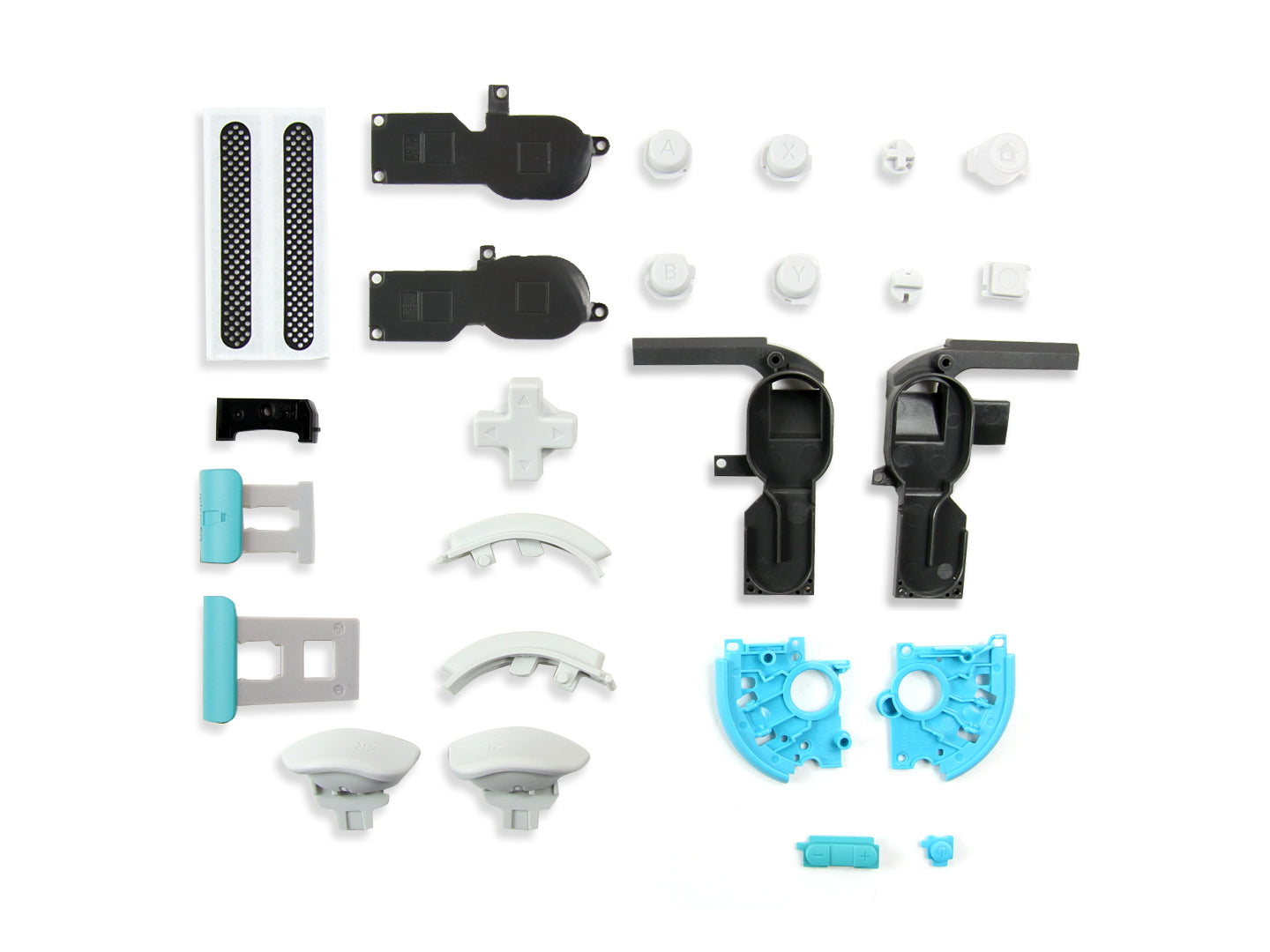 für Nintendo Switch Lite Taste Set Ersatz Set Turquoise OEM – Bild 2