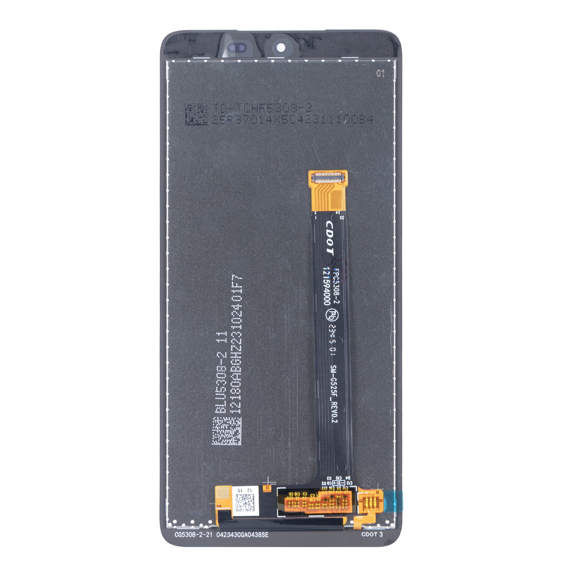 Samsung Galaxy Xcover 5 G525F Display und Touchscreen-Digitizer ohne Rahmen Black Soft-OLED – Bild 2