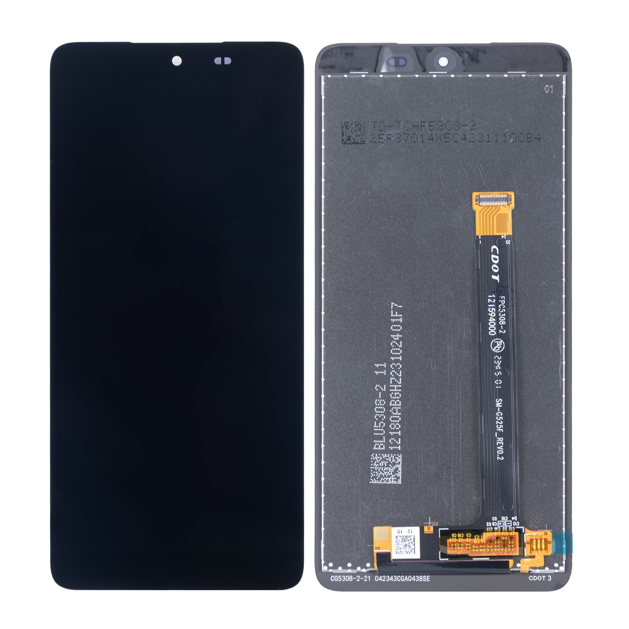 Samsung Galaxy Xcover 5 G525F Display und Touchscreen-Digitizer ohne Rahmen Black Soft-OLED – Bild 3