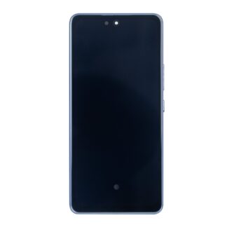 Samsung Galaxy A53 5G A536B Display und Touchscreen-Digitizer mit Rahmen Blue Soft-OLED