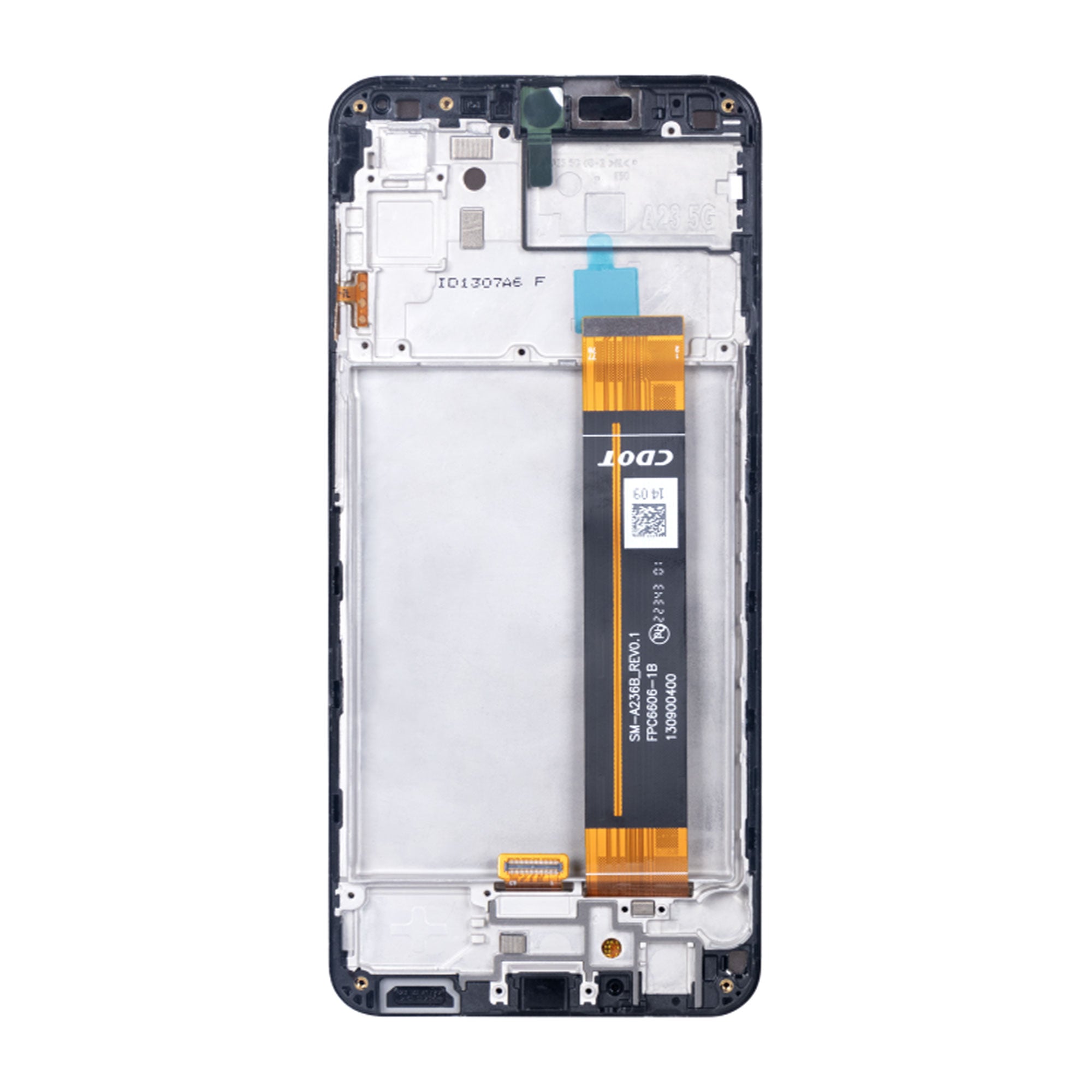 Original OEM Display für Samsung Galaxy A23 5G A236B mit Rahmen Black – Bild 2