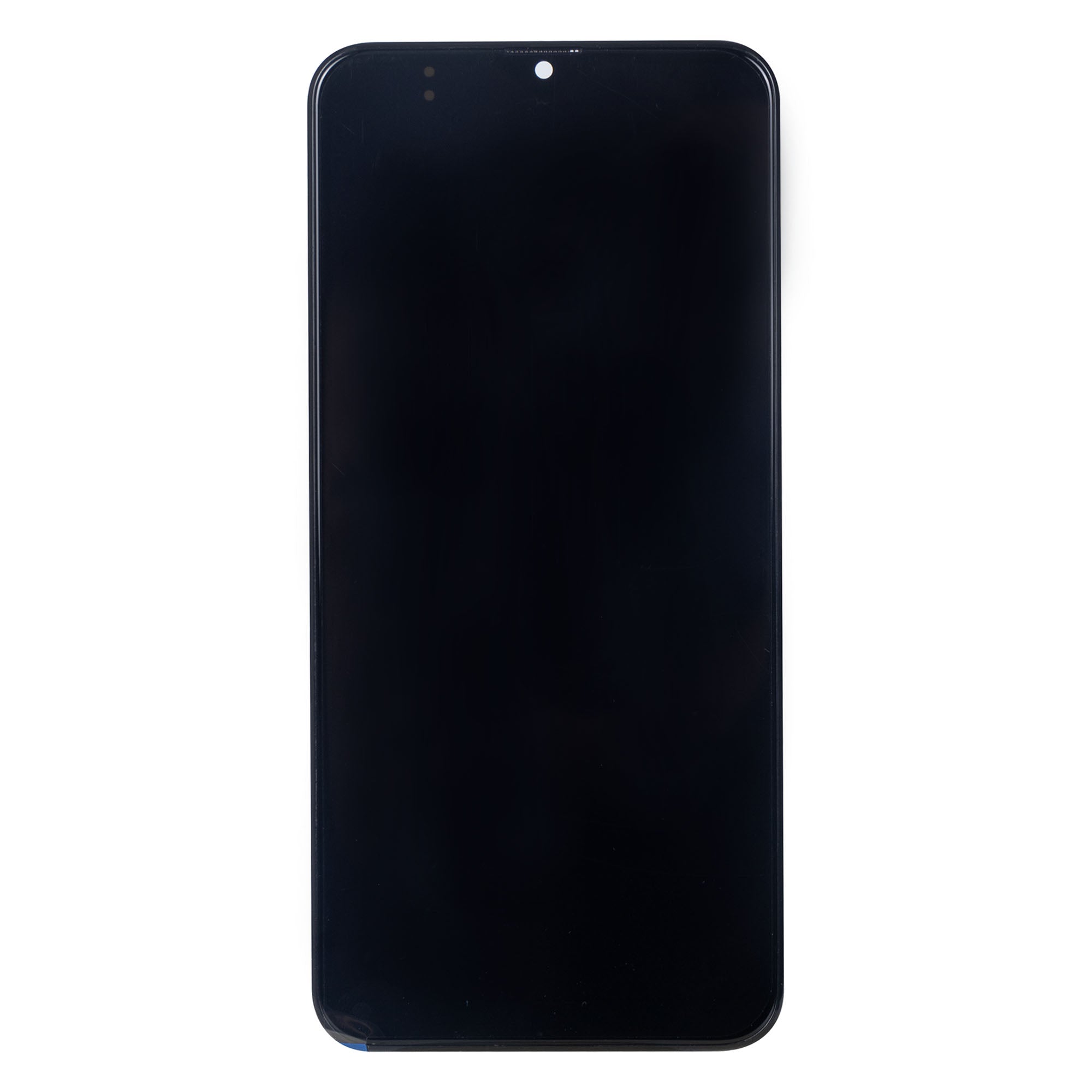 Samsung Galaxy A20 A205F Display und Touchscreen-Digitizer mit Rahmen Black Soft-OLED