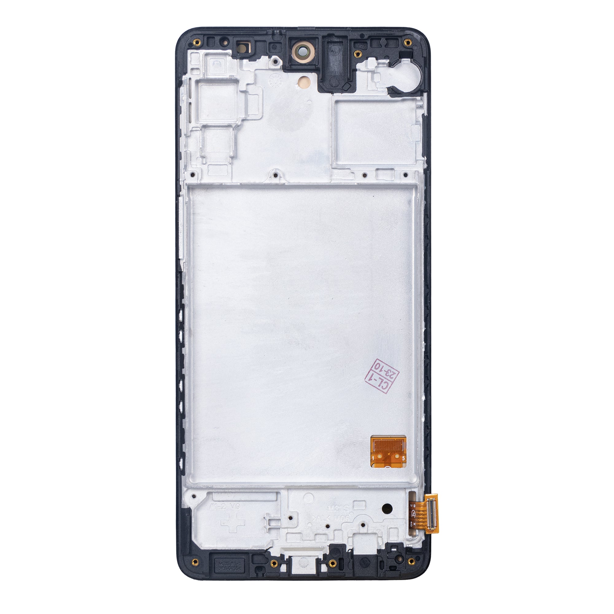 Samsung Galaxy M31s M317F Display und Touchscreen-Digitizer mit Rahmen Black Soft-OLED – Bild 2