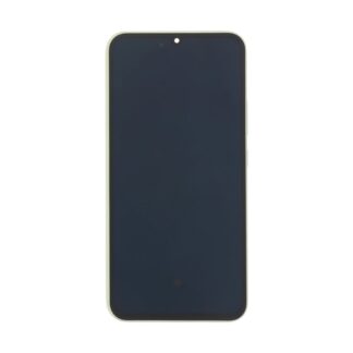 Samsung Galaxy A34 5G A346B Display und Touchscreen-Digitizer mit Rahmen Lime Soft-OLED