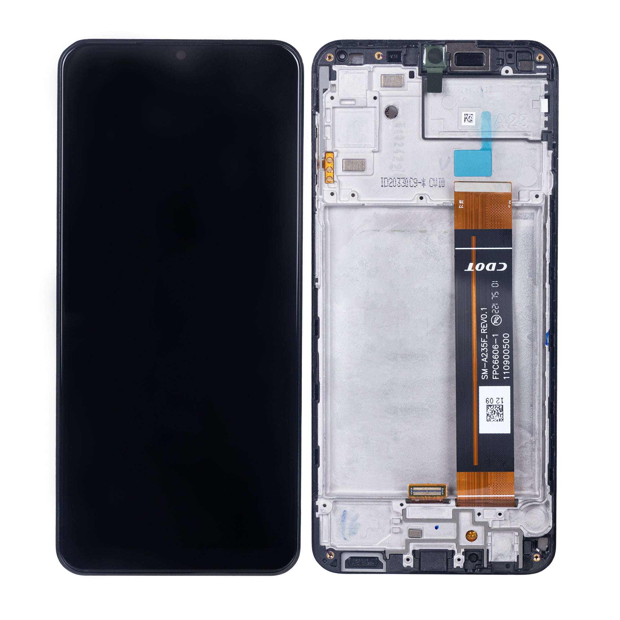 Original OEM Display für Samsung Galaxy A23 A235F mit Rahmen Black – Bild 3