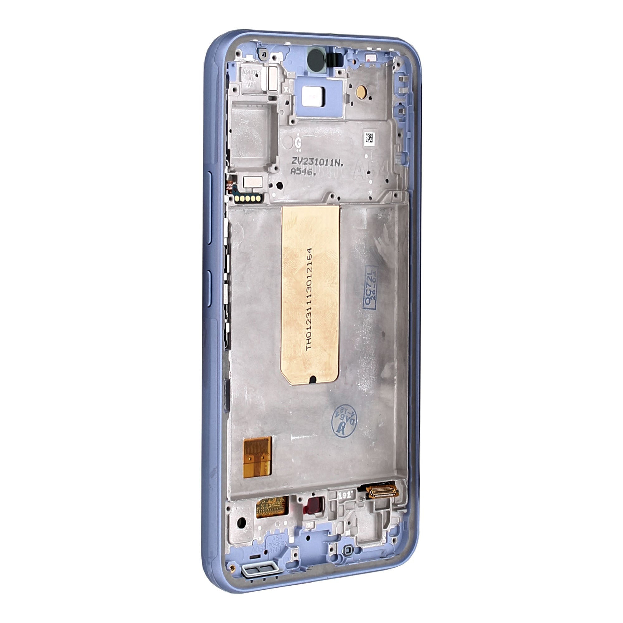 Samsung Galaxy A54 5G A546B Display und Touchscreen-Digitizer mit Rahmen Violet Soft-OLED – Bild 4