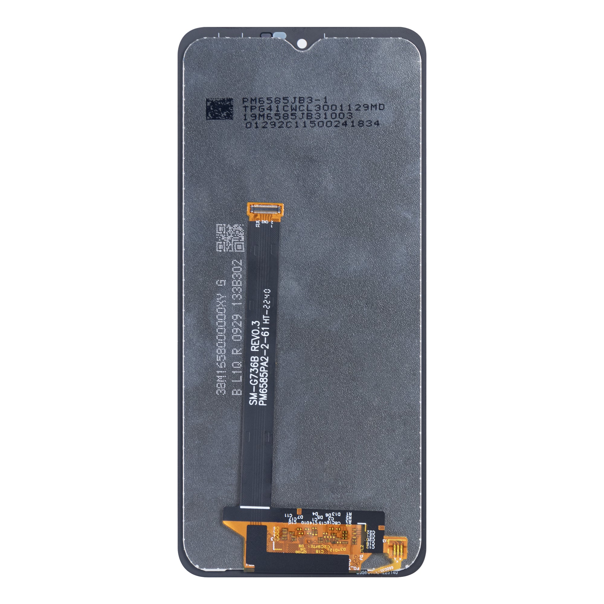 Samsung Galaxy Xcover 6 Pro G736B Display und Touchscreen-Digitizer ohne Rahmen Black Soft-OLED – Bild 2