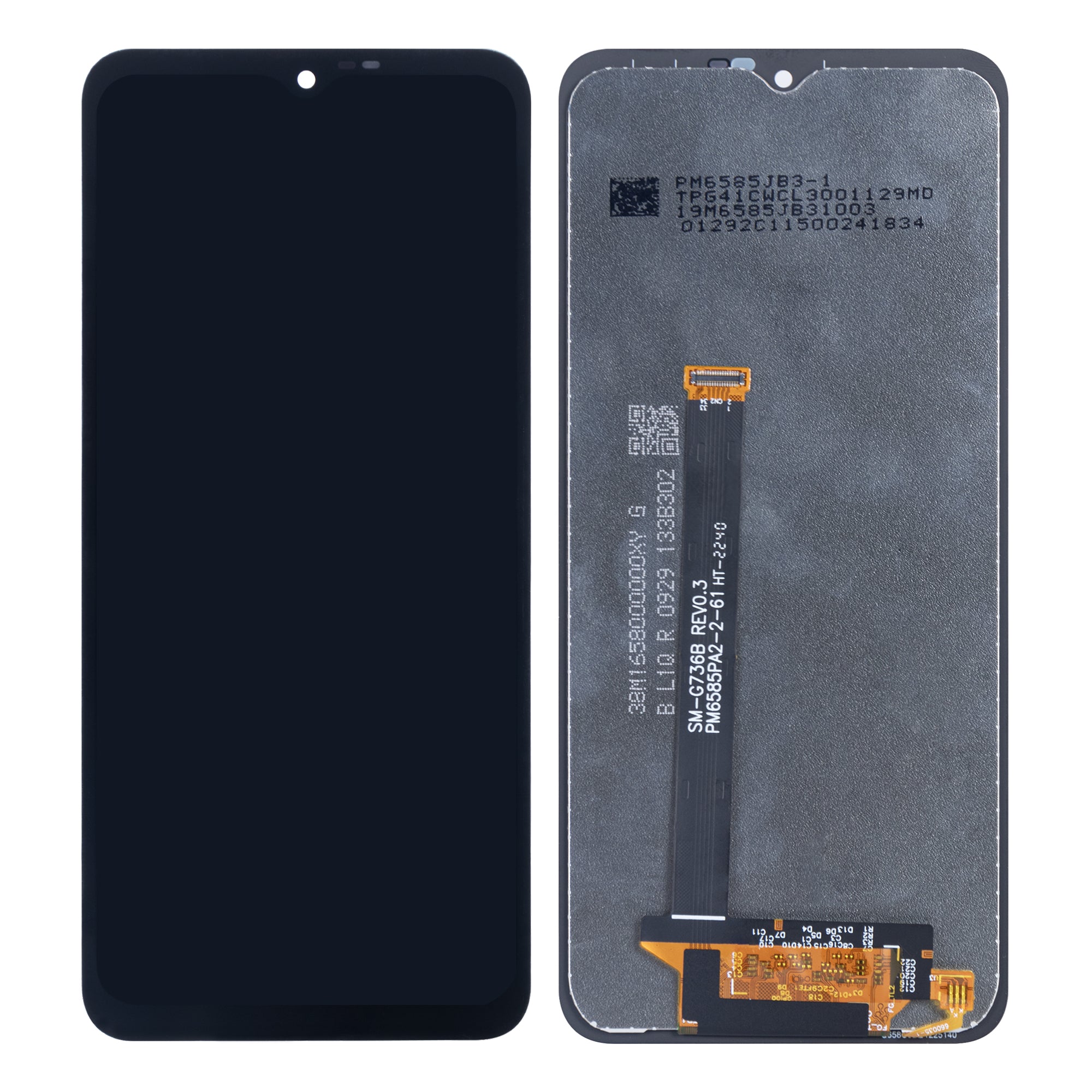 Samsung Galaxy Xcover 6 Pro G736B Display und Touchscreen-Digitizer ohne Rahmen Black Soft-OLED – Bild 3