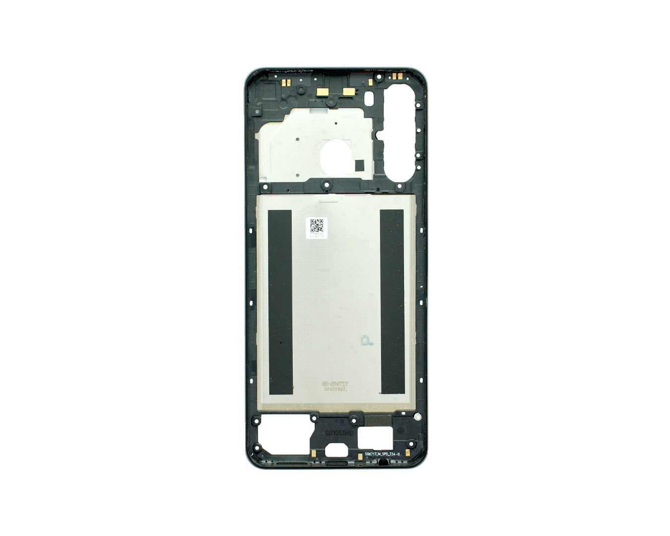 Samsung Galaxy A21 A215F Middle Rahmen Black OEM – Bild 2