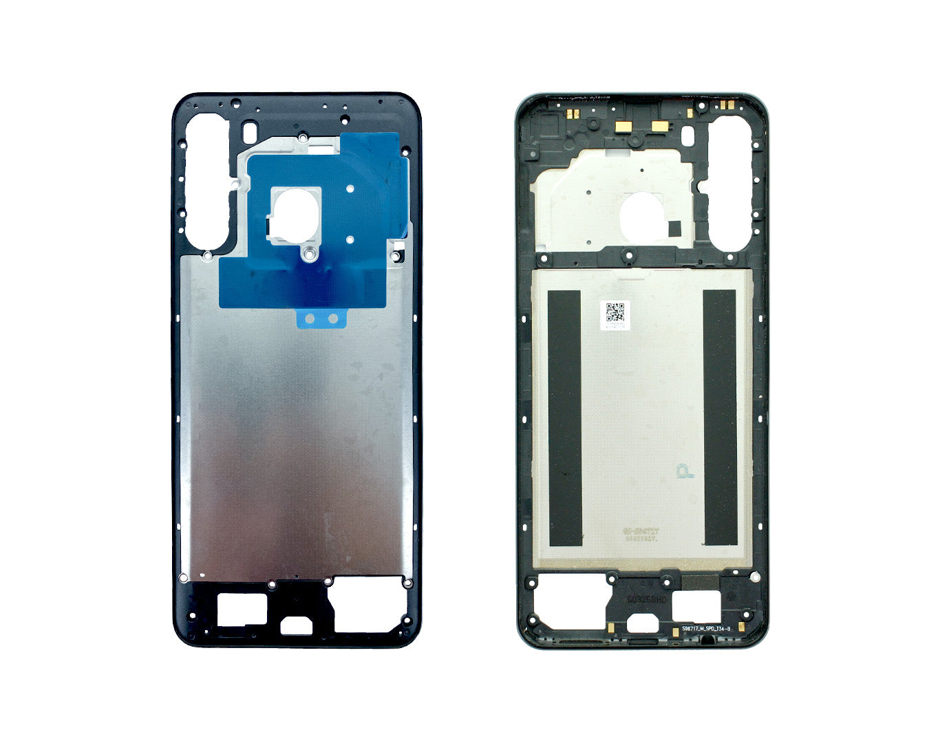 Samsung Galaxy A21 A215F Middle Rahmen Black OEM – Bild 3