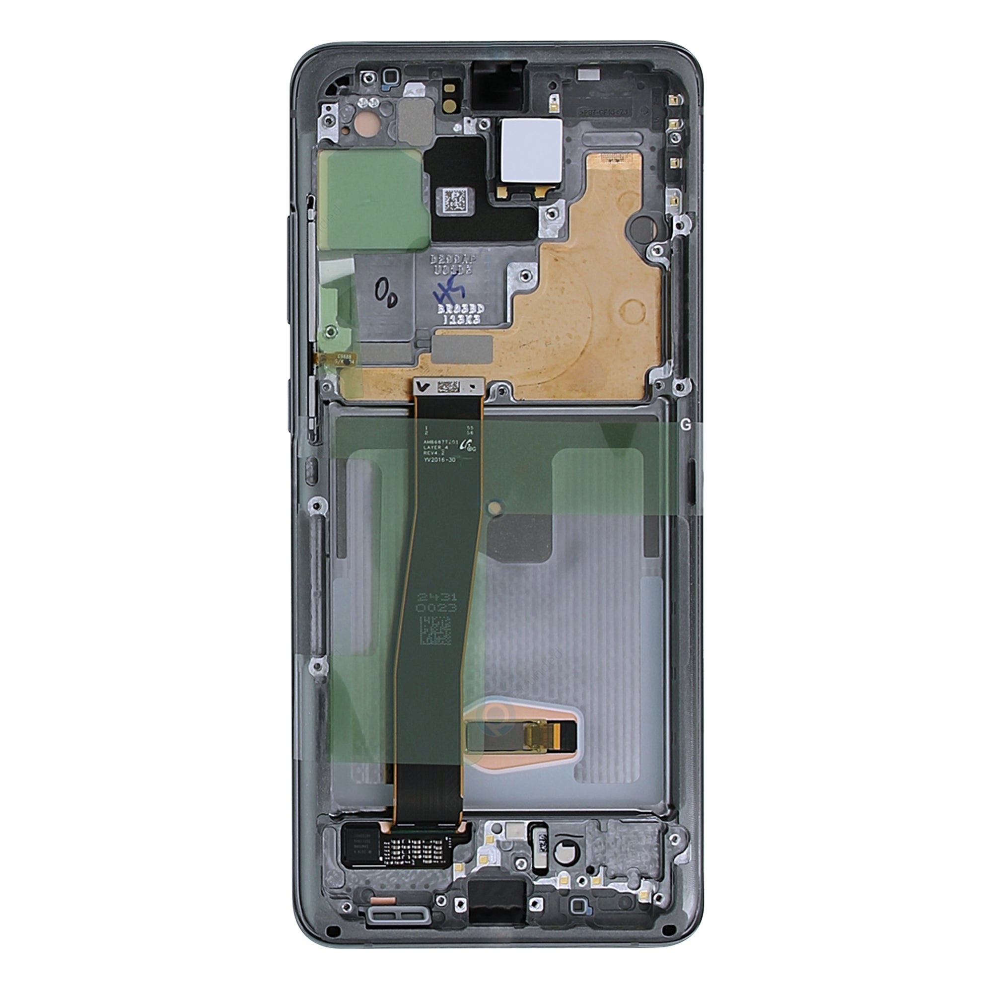 Samsung Galaxy S20 Ultra G988B Original Service Pack Display Rahmen Cosmic Grey – Bild 3