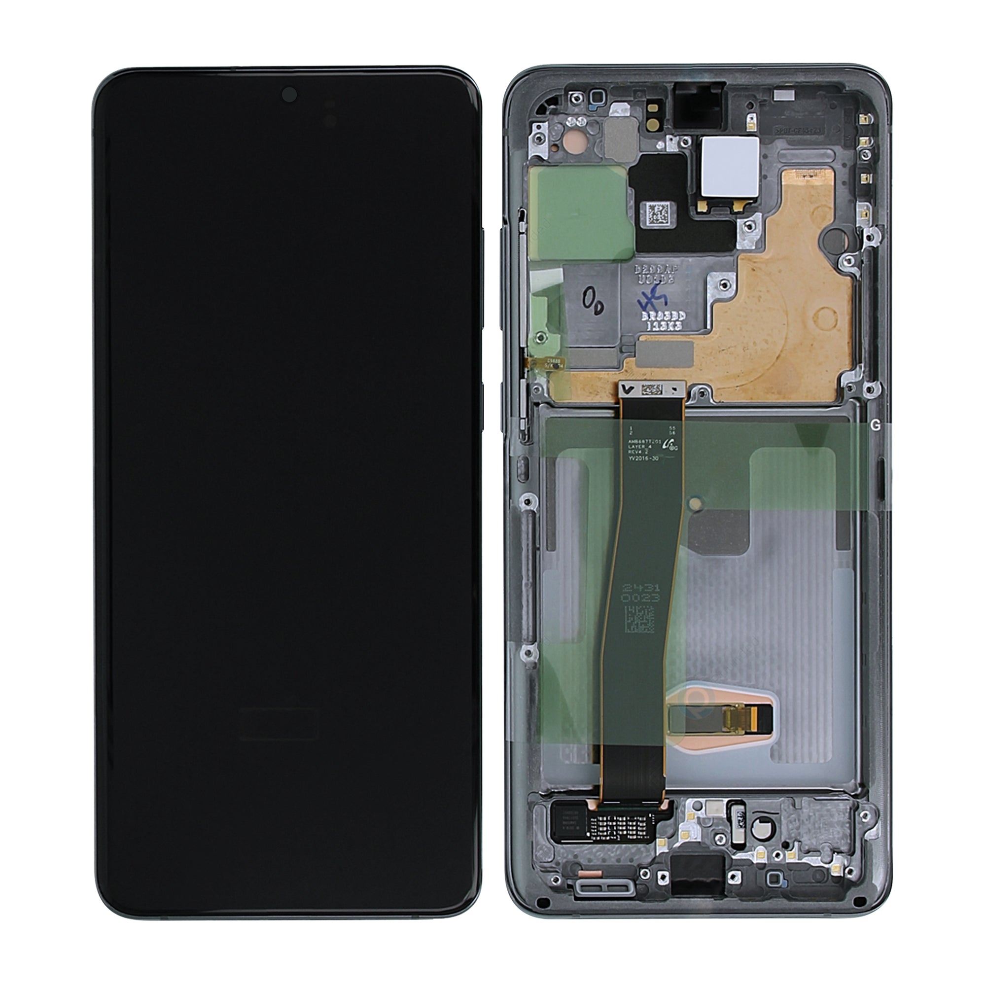 Samsung Galaxy S20 Ultra G988B Original Service Pack Display Rahmen Cosmic Grey – Bild 5