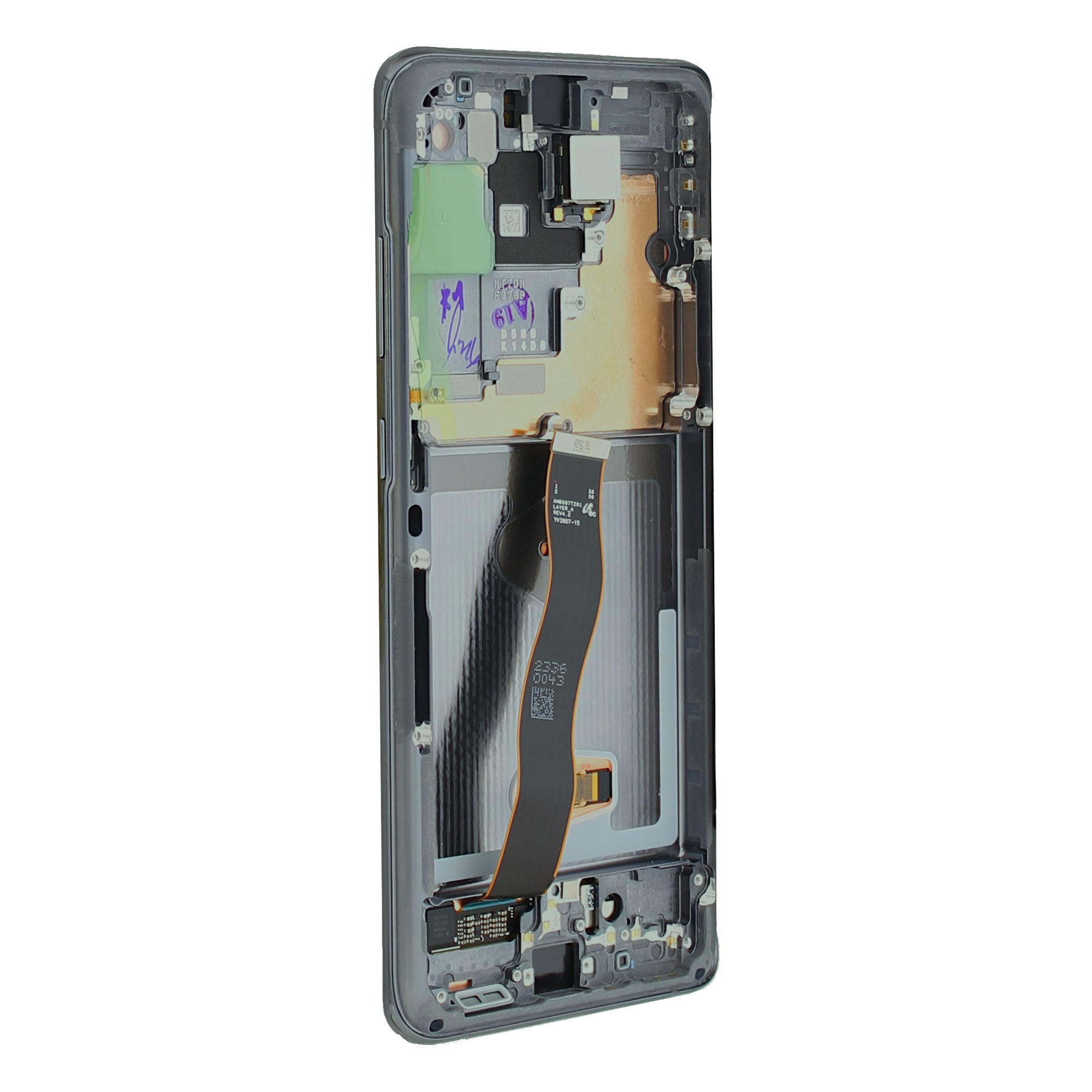 Samsung Galaxy S20 Ultra G988B Original Service Pack Display Rahmen Cosmic Grey – Bild 4