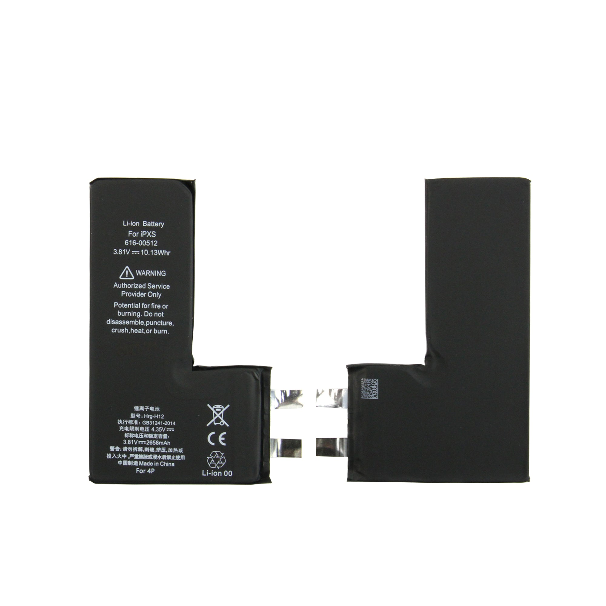 Für Apple iPhone XS Akku (Spot Welding erforderlich) No BMS/IC OEM – Bild 3