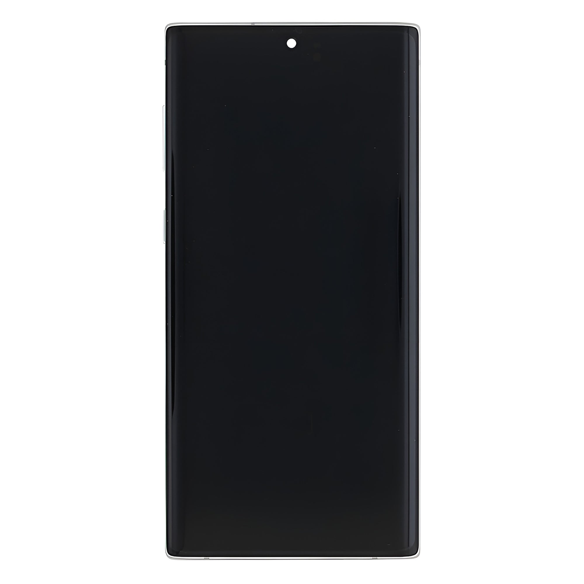 Samsung Galaxy Note 10 N970F Display und Touchscreen-Digitizer mit Rahmen Aura White Service Pack