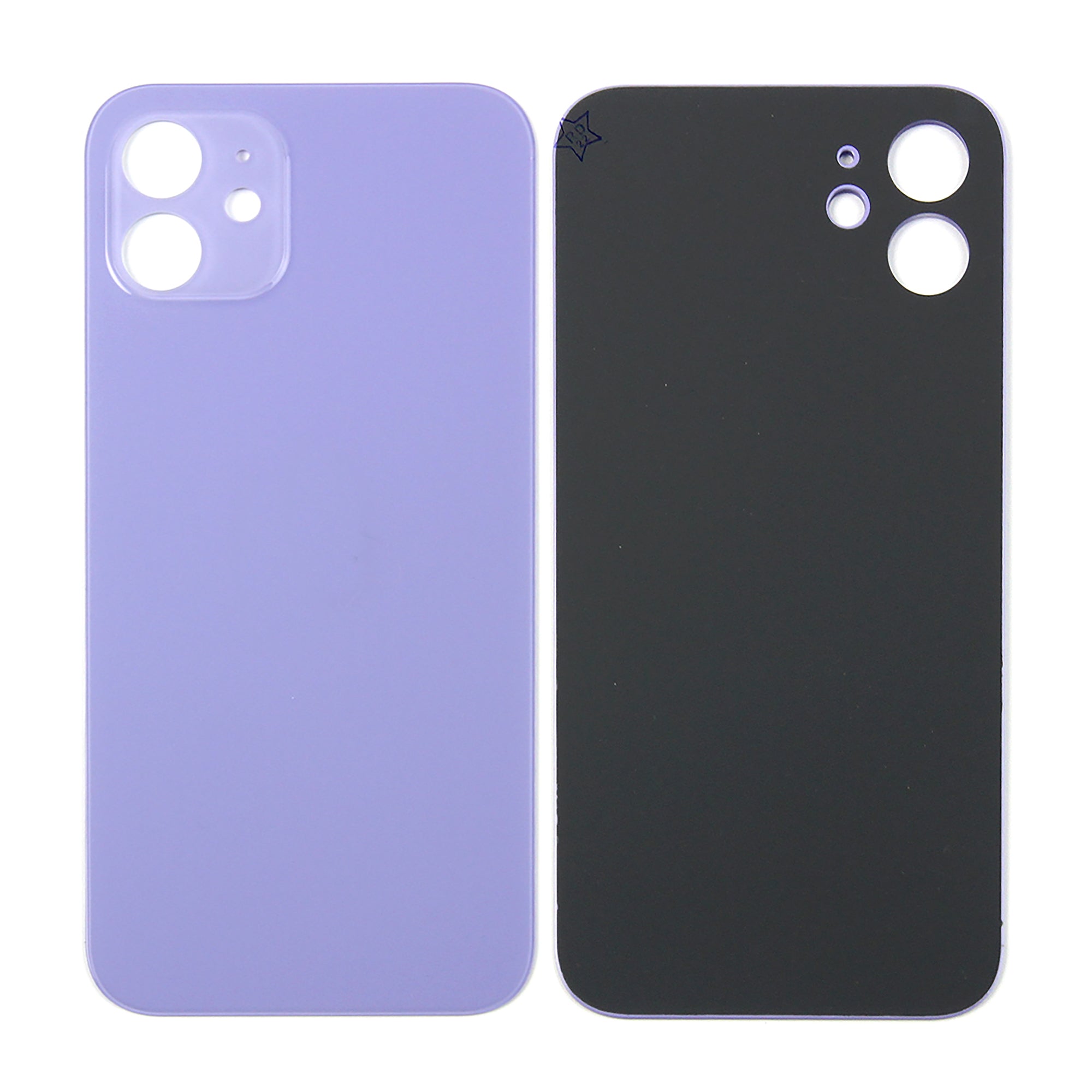 Für Apple iPhone 12 kompatibel Rückglas mit großem Kamerarahmen, Farbe wählbar – Bild 7