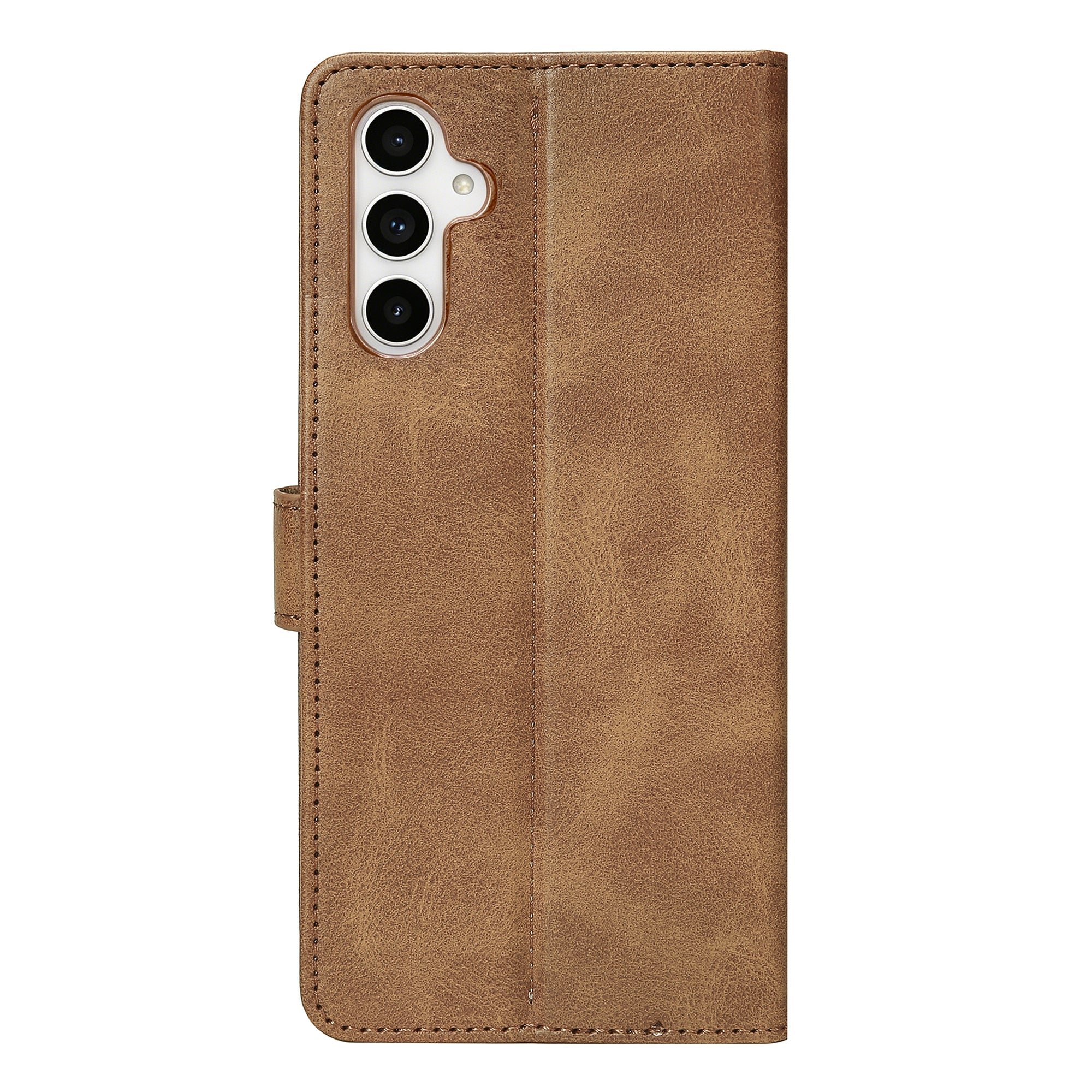 Rixus Buchhülle für Samsung Galaxy A54 5G Light Brown – Bild 2