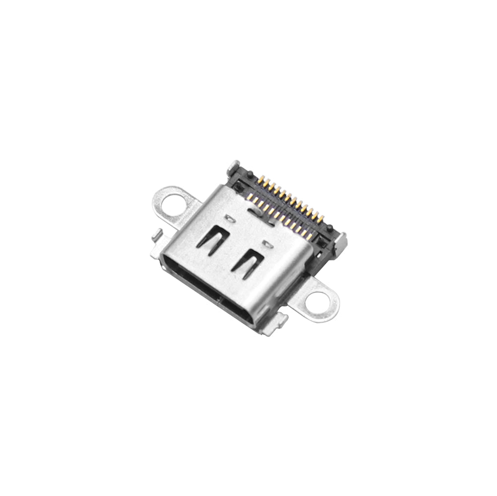 für NintendoSwitch Lite USB-C Charger Anschluss Silver OEM