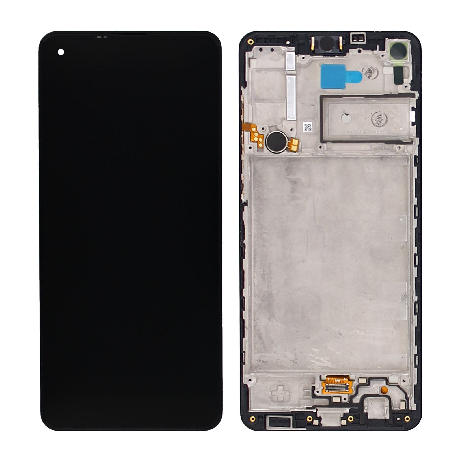 Samsung Original Service Pack Display Galaxy A21s A217F mit Rahmen Black – Bild 4