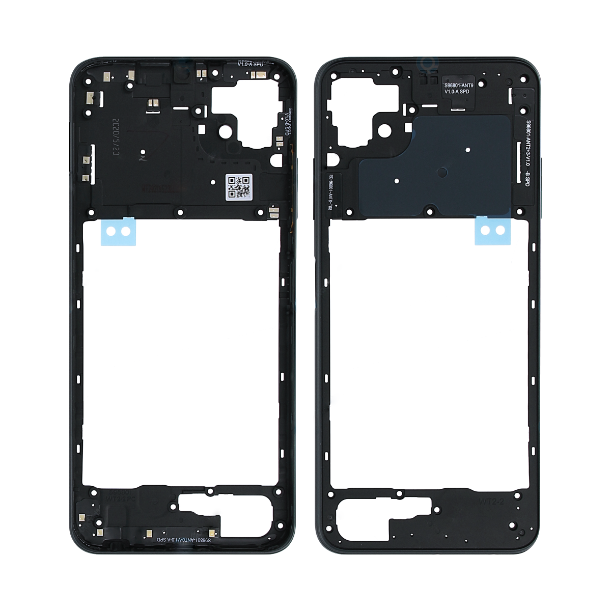 Samsung Galaxy A22 5G A226B Middle Rahmen Grey OEM – Bild 3