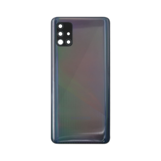 Samsung Galaxy A51 A515F Akkudeckel mit Linse Prism Crush Black OEM