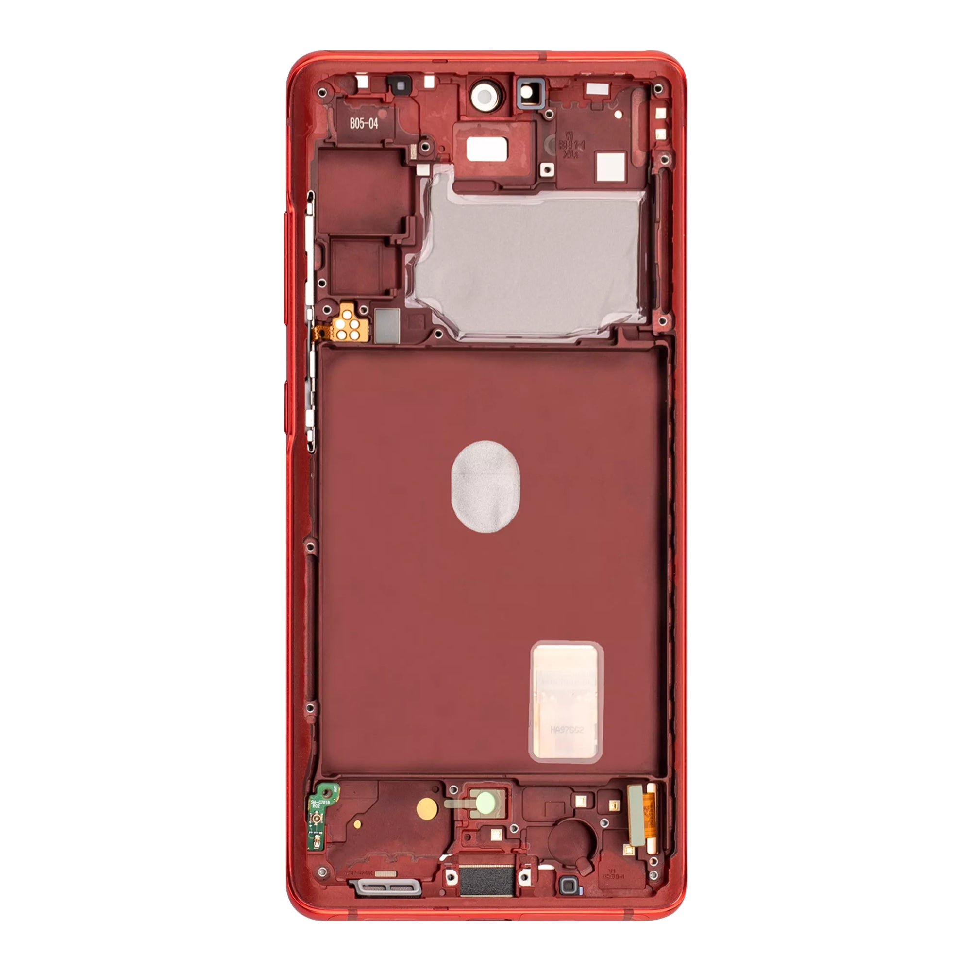 Samsung S20 FE/5G G780F/G781B Original Service Pack Display Rahmen Cloud Red – Bild 3