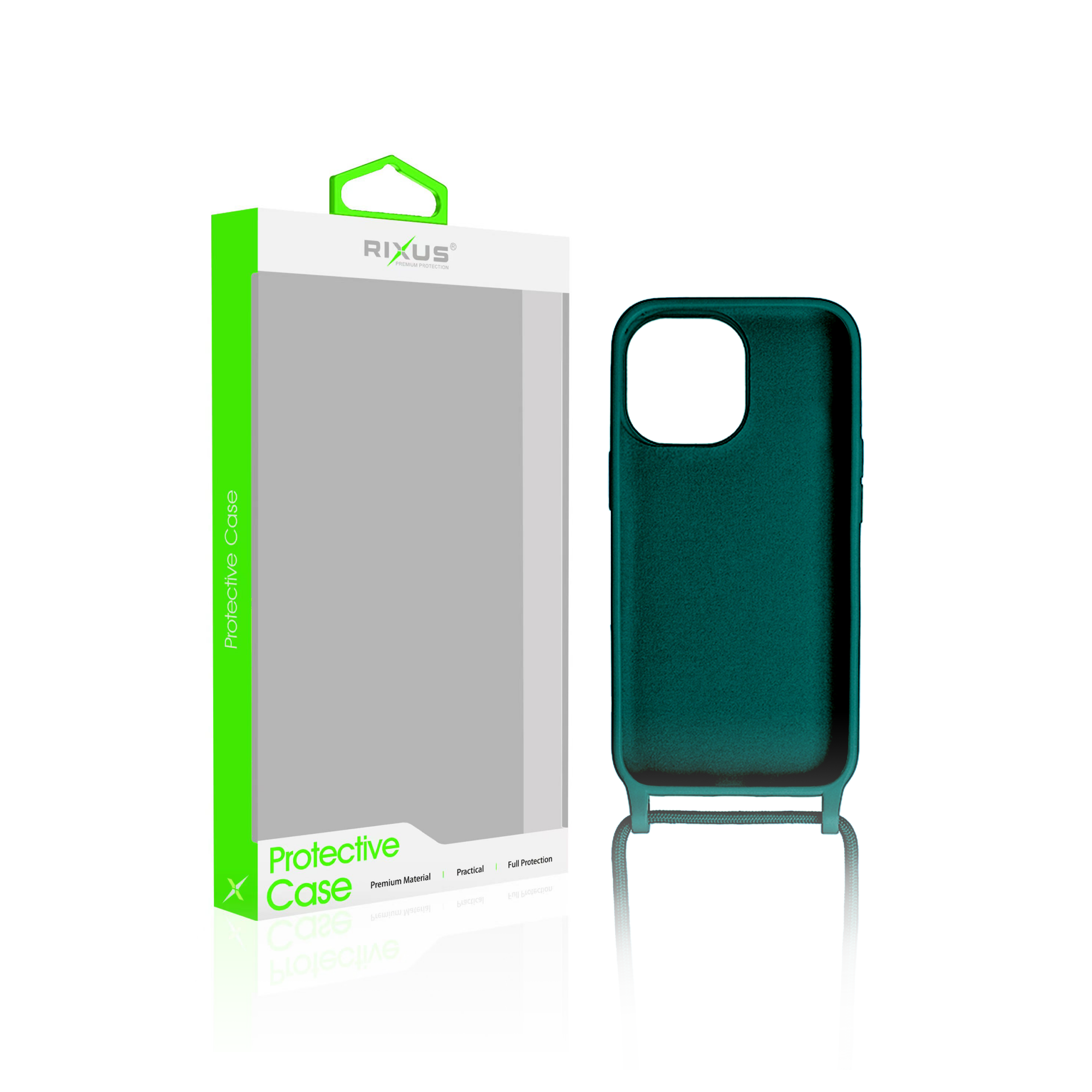 Rixus TPU Kordelhülle für iPhone 15 16 17 Modell & Farbe – Bild 70