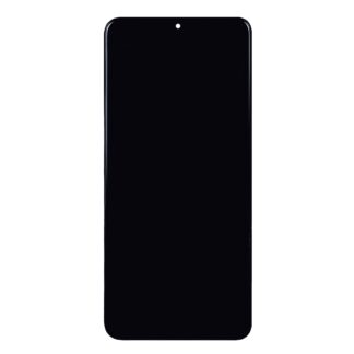 Samsung Galaxy M12 M127F Display und Touchscreen-Digitizer mit Rahmen Black Soft-OLED