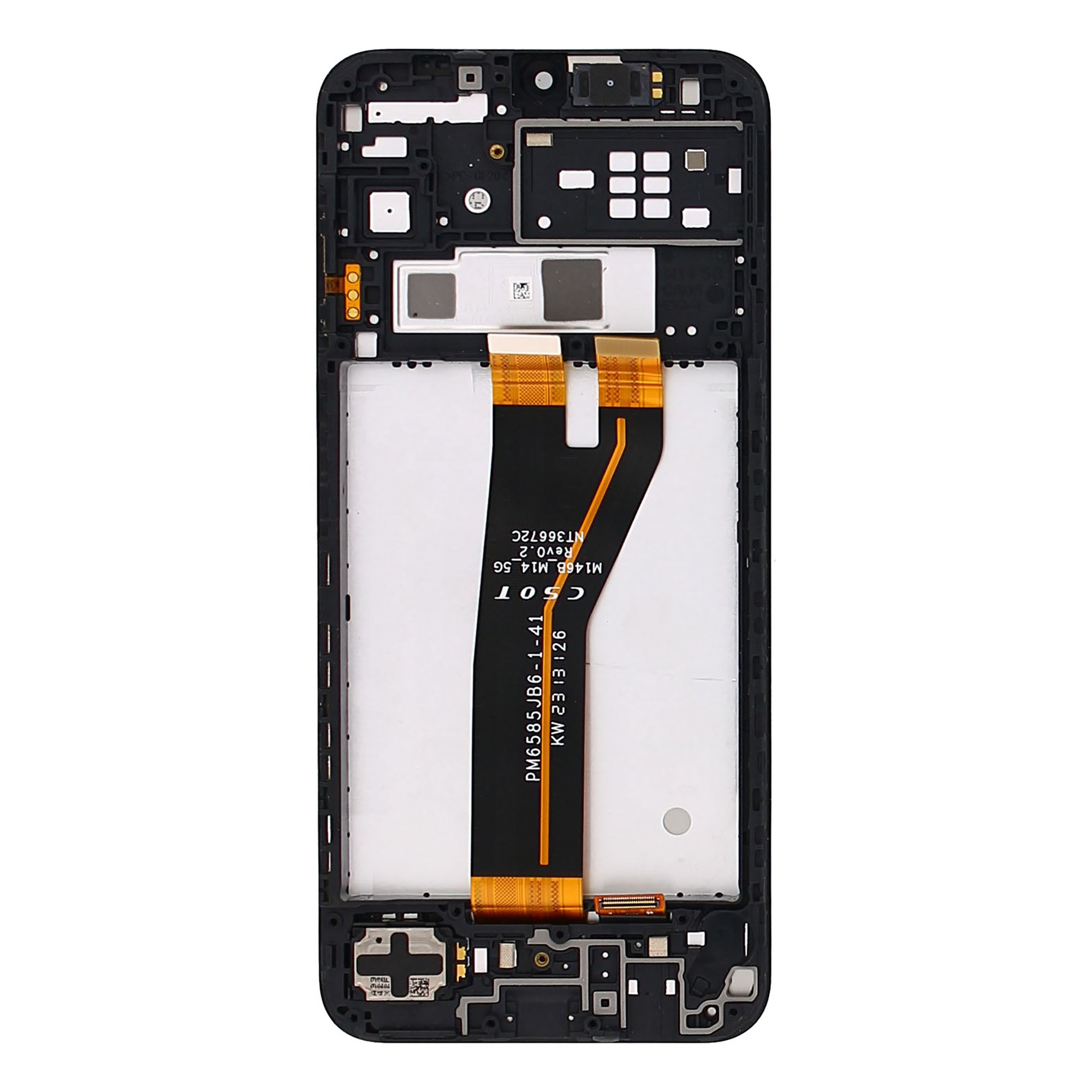 Samsung Original Service Pack Display Galaxy M14 5G M146B mit Rahmen Black – Bild 3