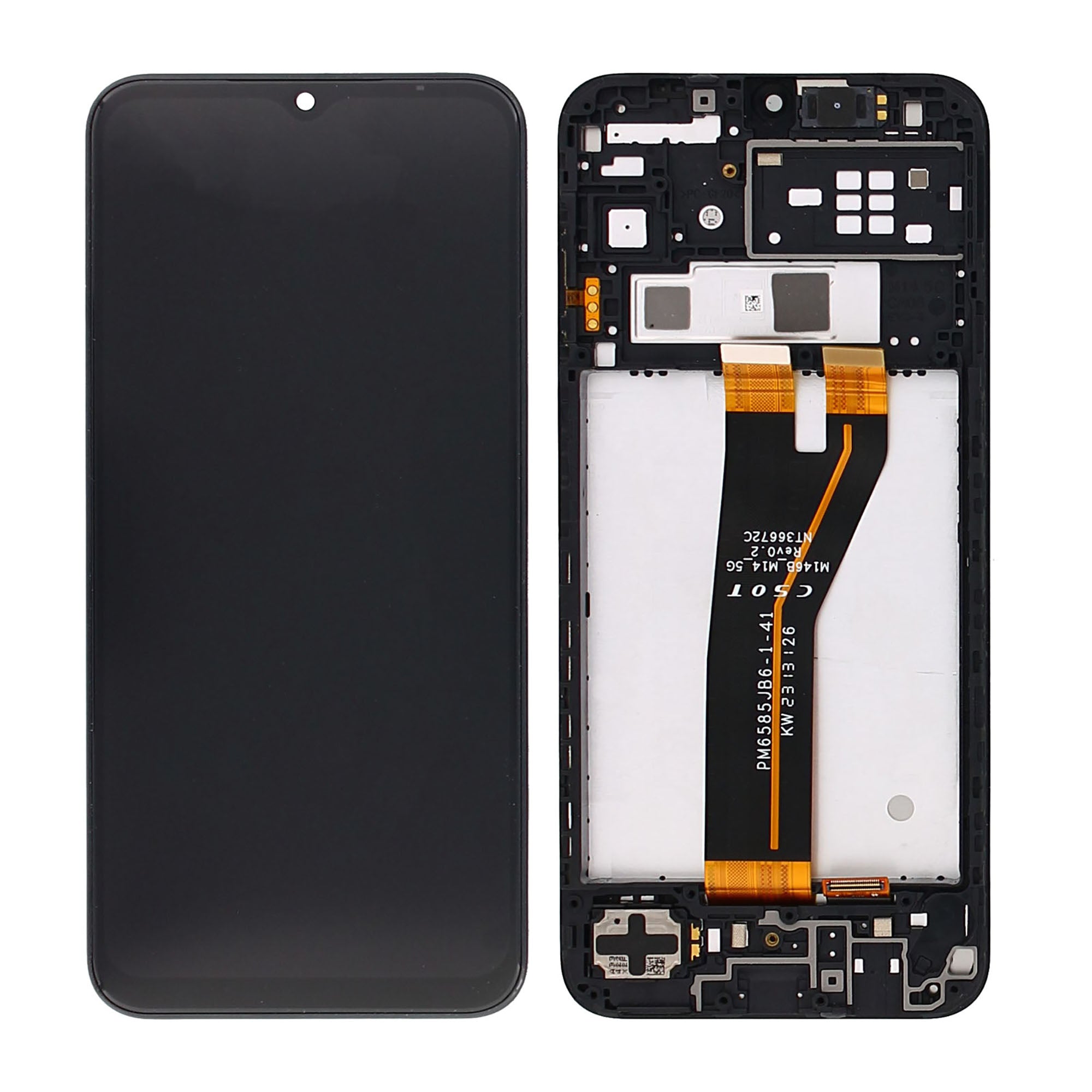 Samsung Original Service Pack Display Galaxy M14 5G M146B mit Rahmen Black – Bild 4