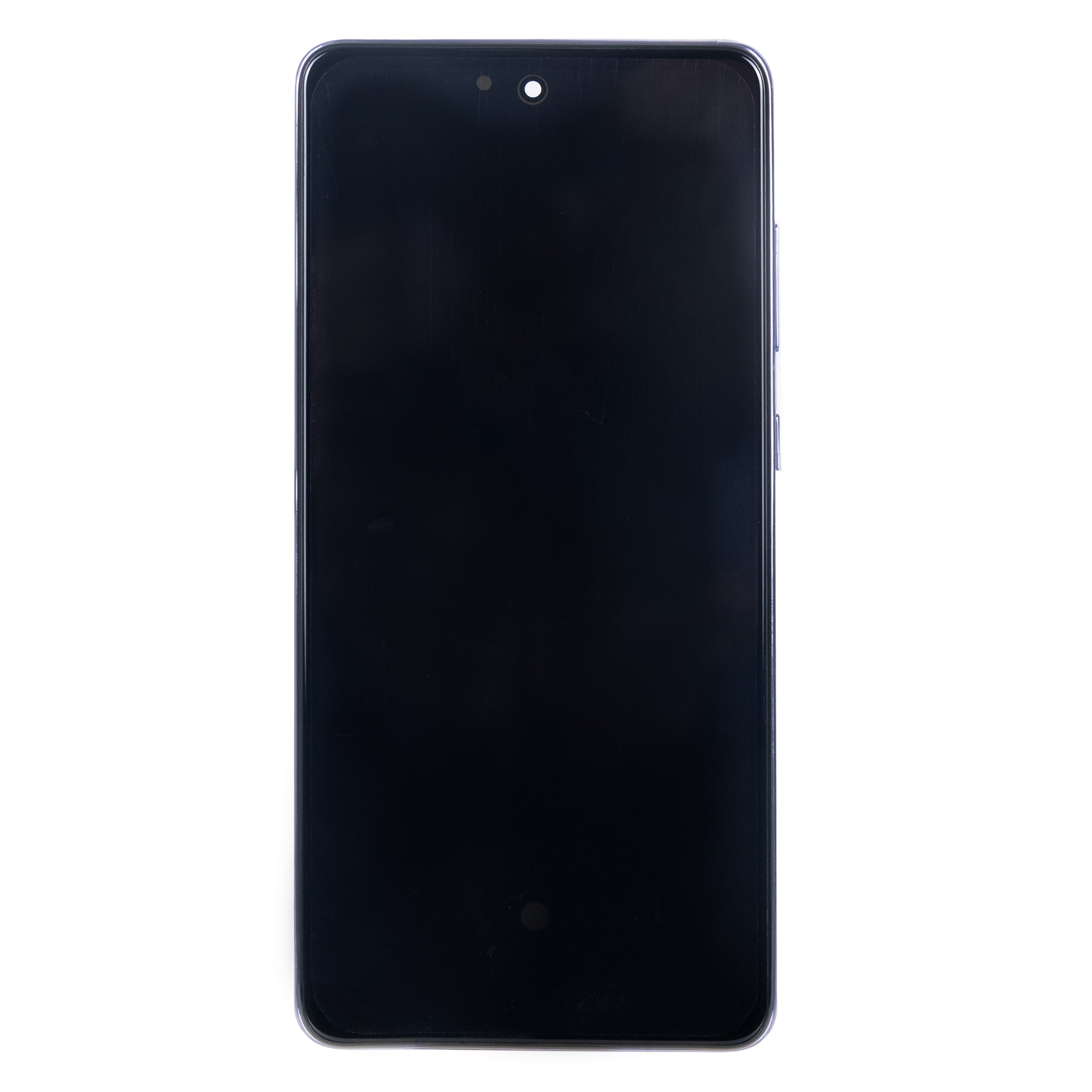 Samsung Galaxy A72 A725F Display und Touchscreen-Digitizer mit Rahmen Awesome Violet Soft-OLED