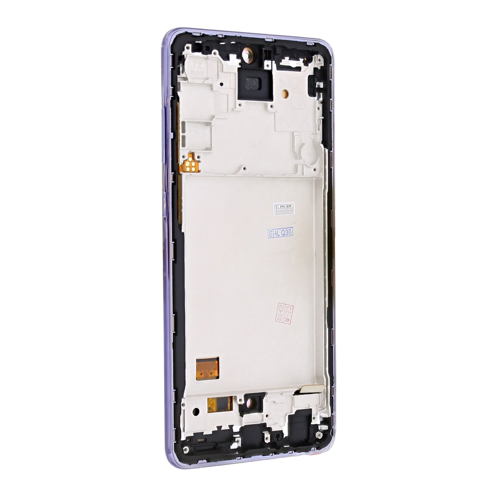Samsung Galaxy A72 A725F Display und Touchscreen-Digitizer mit Rahmen Awesome Violet Soft-OLED – Bild 3