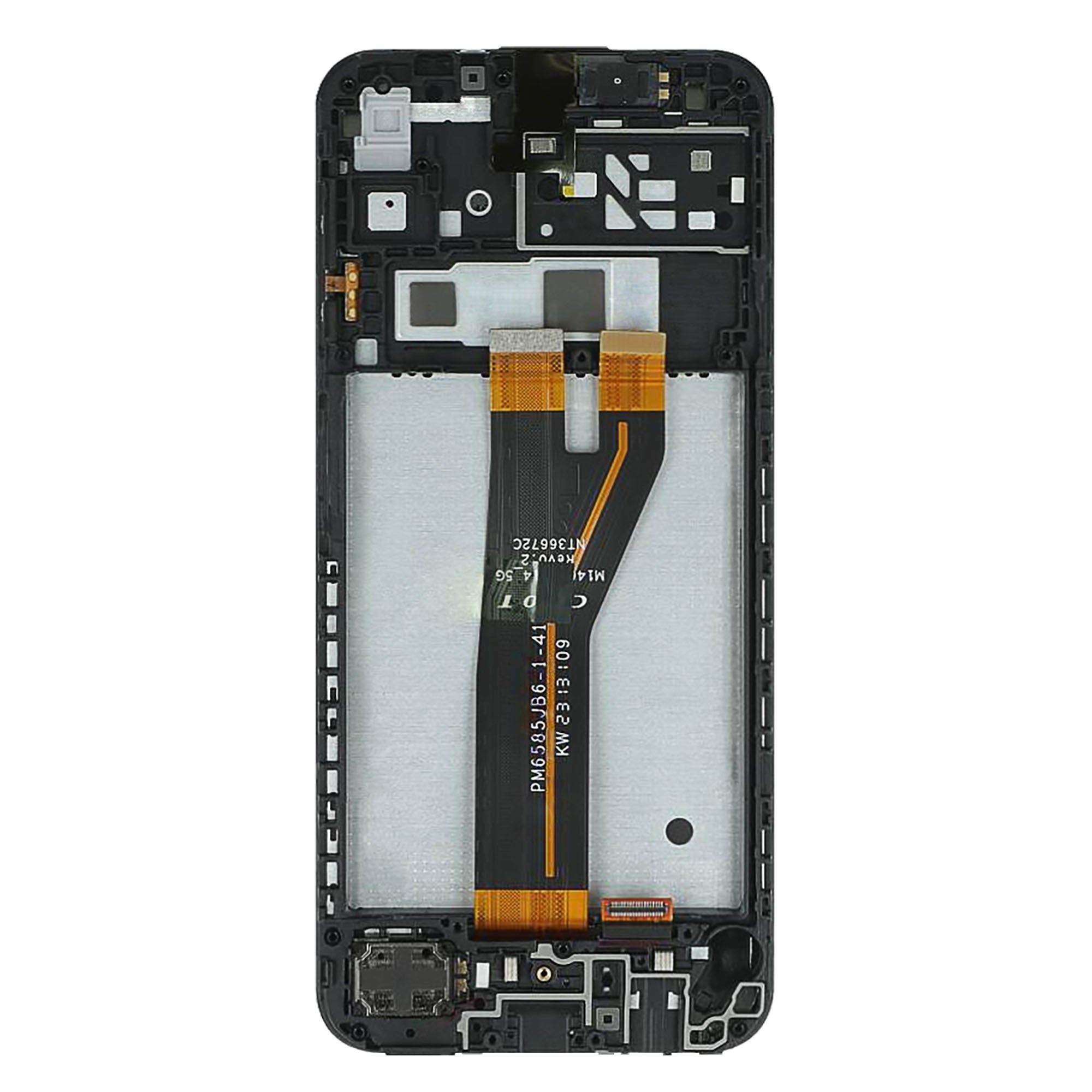 Samsung Galaxy A14 A145F (Non EU) Display und Touchscreen-Digitizer mit Rahmen Black Service Pack – Bild 3