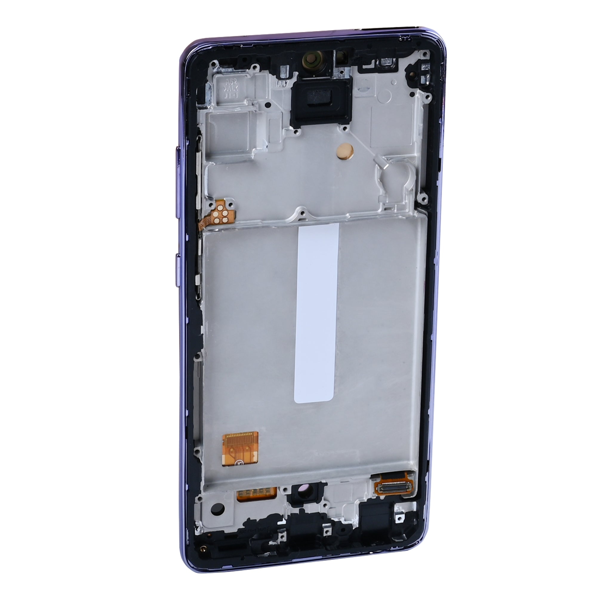 Samsung Galaxy A52 4G A525F, A52 5G A526B, A52s 5G A528B Display und Touchscreen-Digitizer mit Rahmen Awesome Violet Soft-OLED – Bild 3