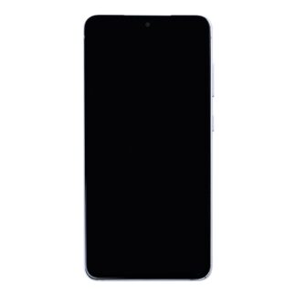 Samsung Galaxy S21 FE G990B Display und Touchscreen-Digitizer mit Rahmen White Soft-OLED
