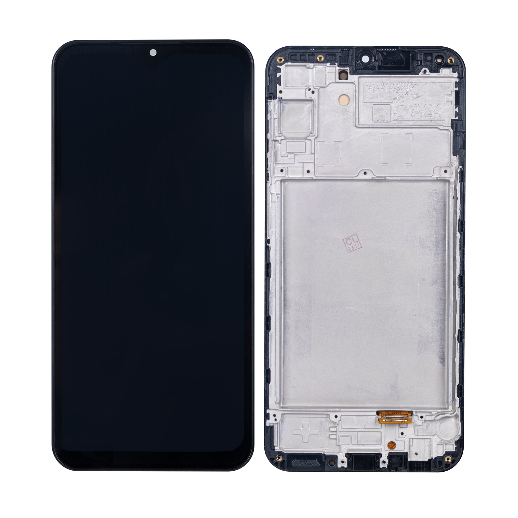 Samsung Galaxy A24 4G A245F Display und Touchscreen-Digitizer mit Rahmen Black Soft-OLED – Bild 3