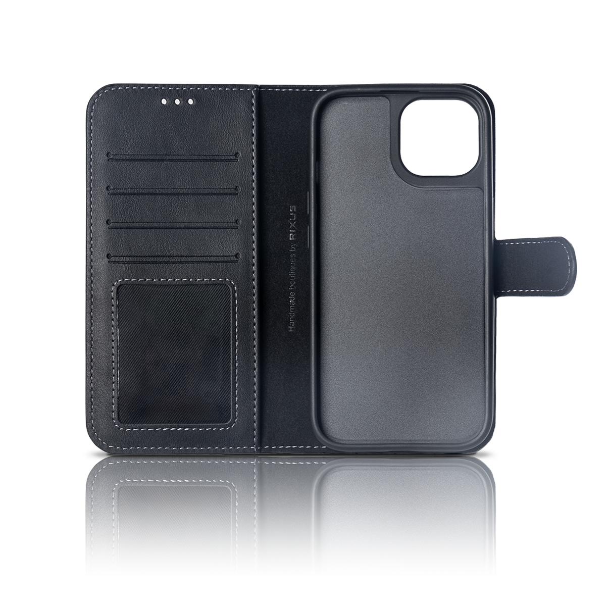 Rixus Duo Magnetische Wallet-Hülle für iPhone 15 16 17 Modell & Farbe – Bild 53