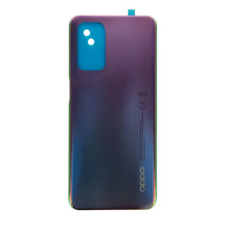 Oppo A74 5G, A54 5G Akkudeckel ohne Linse Fantastic Purple Original