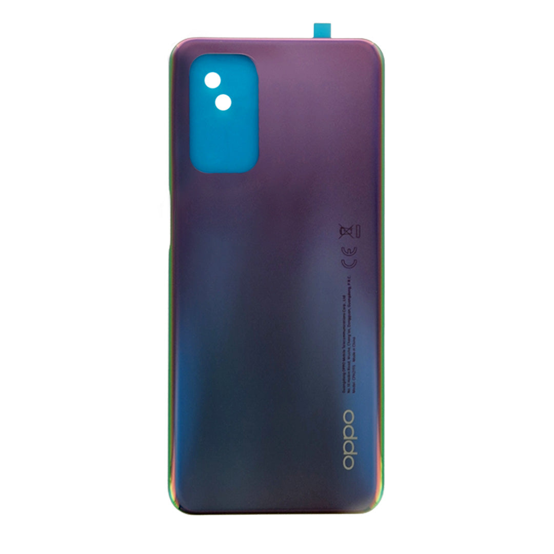 Oppo A74 5G, A54 5G Akkudeckel ohne Linse Fantastic Purple Original