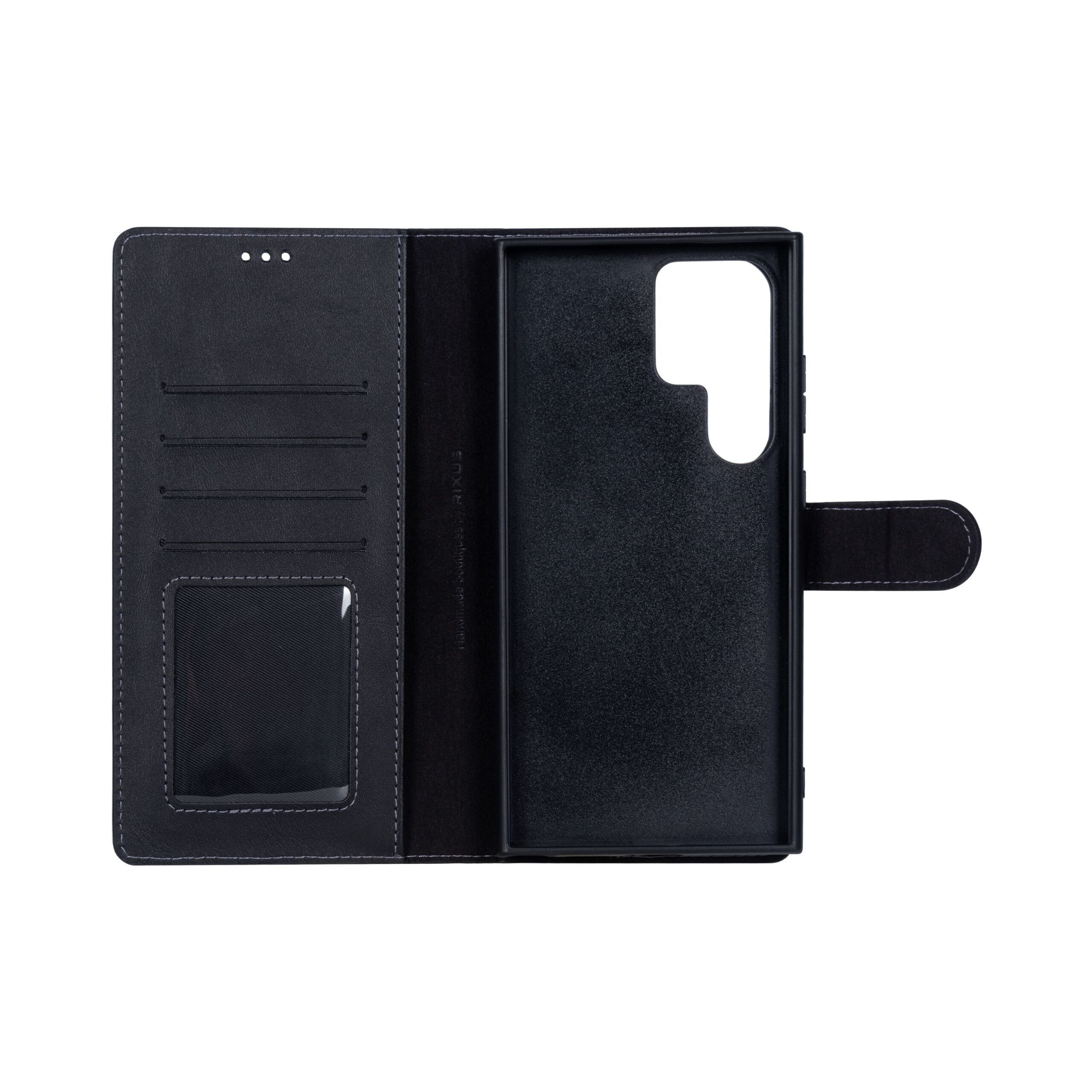 Rixus Duo Magnetic Detachable Wallet für Samsung Galaxy S23 Ultra Black – Bild 4