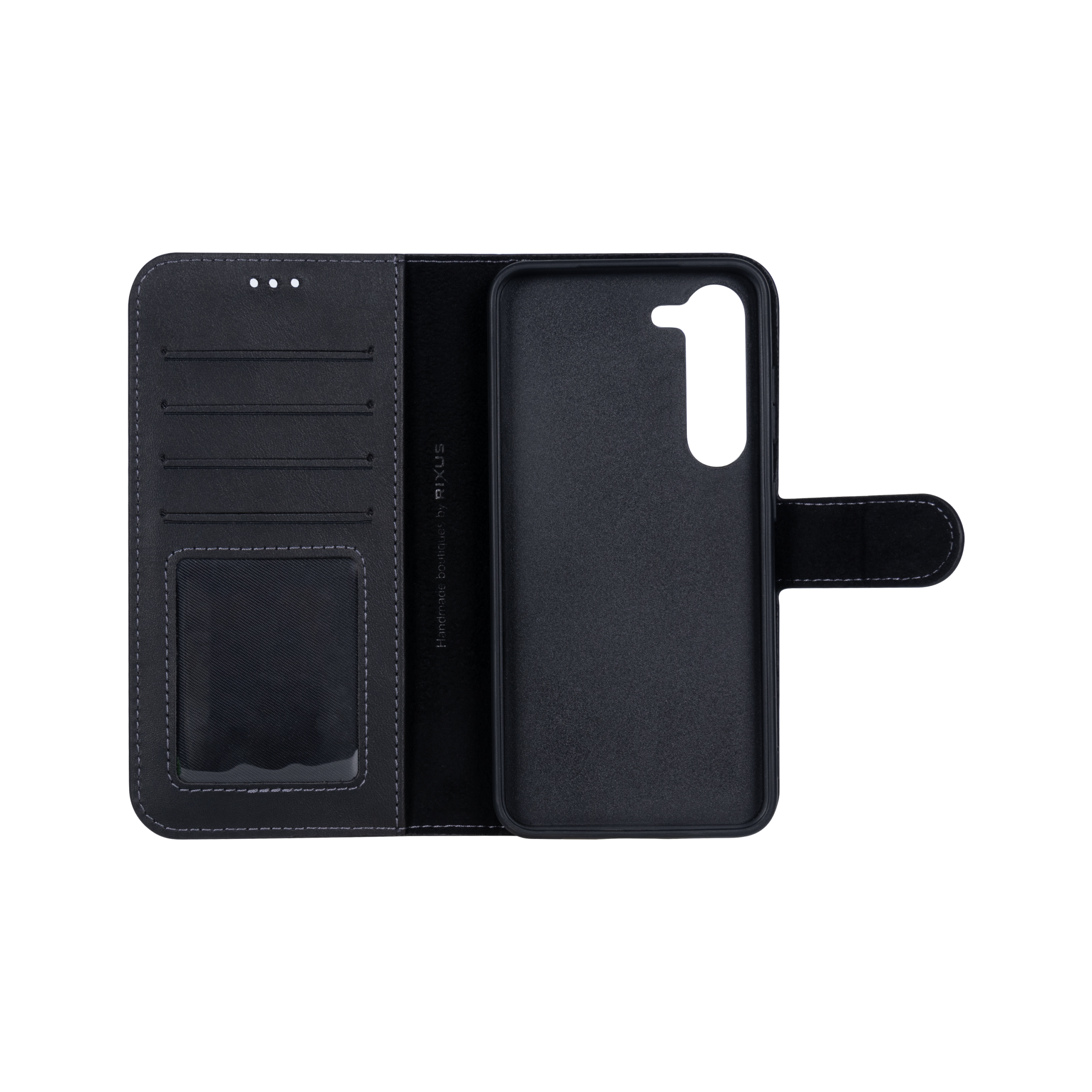 Rixus Duo Magnetic Detachable Wallet für Samsung Galaxy S23 Plus Black – Bild 4