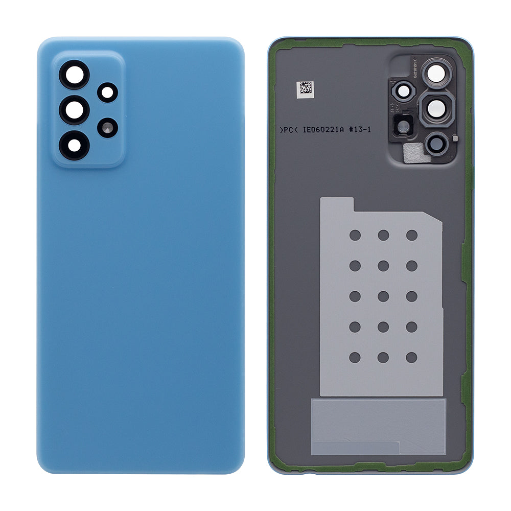 Samsung Galaxy A52 A525F, A526B, A52s A528B Akkudeckel mit Linse Awesome Blue OEM – Bild 3