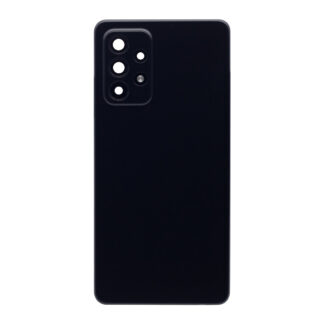 Samsung Galaxy A52 A525F, A526B, A52s A528B Akkudeckel mit Linse Awesome Black OEM